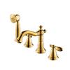 Grifo de bañera de baño Kaiping Youjia, grifo lateral de bañera de cuatro piezas de cobre, grifo de piscina de masaje de titanio 5309