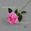 Flor de simulação veludo canto Rosa ramo único grande cena de casamento layout caminho guia arco arranjo de flores loja em casa decoração de sala de estar