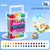 Los marcadores acrílicos son lavables, se pueden superponer, son resistentes al agua, de secado rápido, adecuados para pintar a mano, bolígrafos de acuarela para manualidades y son ideales para libros de dibujo