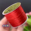 Pulsera de Hilo Elástico Plano de Cristal de Alta Elasticidad Importada de Japón, Hilo Elástico de Cuentas de Buda, Resistente al Desgaste, Hilo para DIY