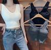 Ropa interior N1 Cuatro Monzones Espalda sin Costuras 881 Chaleco Wrap para Pecho sin Aros Tubo Anti-hilo Ropa Interior para Mujer