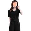 175 # Ternos Populares Deste Ano para Mulheres Verão 2025 Nova Moda Estilo Estrangeiro Redutor de Idade Estilo Deusa Cobrindo a Barriga Conjunto de Duas Peças Calças