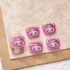 Estilo Mixto Divertido Sanrio Labubu Dibujos Animados Accesorios para Uñas Lindos Accesorios de Resina para Uñas Accesorios para Joyería DIY