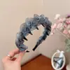 Faixa de cabelo antiderrapante com dentes estilo francês para mulheres, adequada para maquiagem e lavar o rosto, uso diário, presilha alta para cabelo, acessório de cabelo