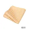 Pañuelo de Bolsillo para Traje de Hombre, Alta Densidad de 1200 Puntos, Seda Artificial, Accesorio para Traje, Pañuelo Jacquard, Bufanda Cuadrada, En Stock