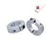 Aleación de Aluminio Eje Ligero Limitador Anillo de Fijación Abrazadera Cilindro de Fijación Tipo Separable Dividido Clip de Abrazadera Eje Ligero