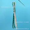 Cordão de celular feito à mão com contas, corrente de celular destacável anti-perda, cordão trançado durável, pingente de desenho animado, atacado do fabricante
