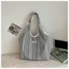 Cinta a cuadros de encaje rosa melocotón y blanco con cordón bolso cruzado de chica dulce bolso de mano hada versátil nicho bolso de hombro