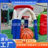 Juegos divertidos Accesorios Obstáculo Conjunto de cuatro piezas Puente inflable de una sola tabla Red de perforación Valla Salto de pez Puerta de dragón Entrenamiento de salida