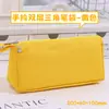 Estuche de Tela Oxford con Logo Impreso Personalizado, Bolsa de Papelería de Gran Capacidad, Apariencia de Alta Calidad, Adecuado para Estudiantes de Primaria y Secundaria