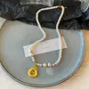 Collar Chapado en Oro para Mujer, Colgante Versátil de Moda Vintage con un Diseño de Alta Gama Cadena para Suéter Accesorio de Ropa