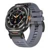 Para Samsung Galaxy Watch Ultra7 47mm pulseira funcional esportiva de borracha fluorada com textura de grão