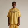 Essenciais Outono24 Hhh Estilo Urbano Multilinha Estampa de Letras Escondidas Solta Camiseta de Manga Curta de Verão Masculina e Feminina