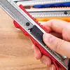 Cuchillo de Utilidad Grande, Cuchillo para Papel Tapiz, Cuchillo de Corte con Película Metálica Espesa, Herramienta Manual para Cortar Papel, Herramienta para Abrir Paquetes