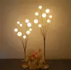Adereços de casamento ferro forjado 9 cabeça macieira guia de estrada luz Bud bolha luz hotel decoração de palco ornamentos atacado