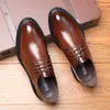 Zapatos Casuales de Cuero Estilo Británico para Hombre de Otoño, Zapatos de Negocios de Cuero Genuino Talla Grande para Hombres Jóvenes, Zapatos Formales Sencillos, Marvel
