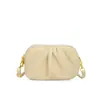 Bolso maternal casual de moda transfronterizo 2026 otoño e invierno nuevo estilo bolso cruzado plisado gran capacidad tres compartimentos con cremallera bolso de hombro