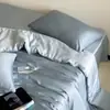 Juego de Cuatro Piezas de Tencel Lenzing Importado Grado Lf, Clase A, 100 Hilos de Alto Recuento, Lujo Ligero, Sensación de Alta Gama, Juego de Edredón de Seda Helada para Frescura y Comodidad