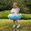 Saias Tutu de Verão para Meninas, Roupas Pai e Filho, Saias Volumosas, Saias de Tule em Camadas para Crianças, Saias para Apresentação de Dança, Atacado