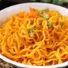 Fideos de Huevas de Cangrejo Tongwanmian 116g fideos instantáneos en bolsa, fideos de yema de huevo salada de cangrejo de río, snack para la noche, fideos instantáneos