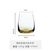 Copo de Vinho Tinto de Cristal Âmbar Escovado Criativo Lu Jing Taça Transparente para Vinho Bordeaux