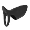 Anillo de Semen Aile Lock Anillo Vibrador Eléctrico de Silicona Dispositivo de Masaje Masturbación del Pene Masculino Juguete Sexual para Adultos
