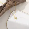 Collar de Amor con Circonita Dulce Transfronterizo para Mujer, Lujo Ligero, Nicho, Moda de Gama Alta, Diseño Versátil, Cadena para Clavícula