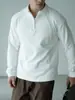 Sudadera de algodón con cepillado de doble cara y tacto de nube para hombre, otoño 2026, ropa deportiva para exteriores, fitness, running