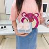 Bolsas Infantis Novo 2025 Celebridade da Internet Bolsa Transversal de Ombro para Meninas Portátil Infantil Fofa Presente de Feriado