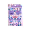 EL Adesivo Decorativo de Espuma Panda de Desenho Animado Infantil Cristal Sonhador com Contas que Mexem Decoração para Diário Pintura