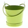 Decoração de Casa Mini Balde de Metal, Mini Vaso de Lata para Suculentas, Decoração para Foto