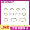 Traje de baño bikini ropa interior ropa hebilla ajustable hebilla de conexión forma ovalada anillo de círculo único accesorios de joyería botón