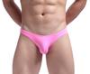 Ropa Interior para Hombre al por Mayor Delgada de Seda de Hielo Calzoncillos Moda Cintura Baja Personalidad del Hombre Emocionado Duro Gran Ding Calzoncillos para Hombre CX81
