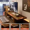 Soporte Elevador para Monitor de Computadora de Escritorio de Madera Maciza para Almacenamiento y Exhibición en Escritorio de Oficina en Casa Soporte para Laptop