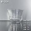 Tazas de té de vidrio estilo japonés con impresión de logotipo, tazones de té Kung Fu, tazas con textura martillada, tazas de degustación, juegos de té de cristal, venta al por mayor del fabricante