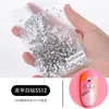 Joias de Diamante Redondas com Fundo Plano Joias de Diamante Cor Ab Transparente Joias para Nail Art de Diamante Decoração de Unhas Super Brilhante Pedras de Strass para Nail Art de Diamante Tcheco Austríaco