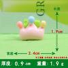 Pegamento en crema epoxi DIY taza de agua casera paquete de material de carcasa de teléfono móvil accesorios de resina arcoíris Corona Sol Jengibre Pastel Hombre