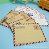 Papelería Creativa Estilo Británico Retro Mini Sobre Europeo Clásico Sobre de Papel Kraft Lindo Sobre Pequeño en Stock
