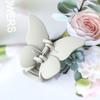 Presilha de Borboleta com Brilho Fosco Estilo Fairy Girly, Presilha Elegante de Cabelo Trançado, Presilha Fofa e Doce Estilo Ins