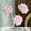 Arreglo de Escena con Flores Artificiales con 3 Rosas Diamante Rosas Cascada para Bodas, Flores Artificiales Realistas de Alta Gama