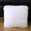 Stock Disponible Dropshipping Peluche Color Sólido León Marino Terciopelo Respaldo de Sofá Supermercado Extranjero Cojín Cuadrado Cojín de Cuero