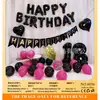 Ins Conjunto de Balões para Decoração de Aniversário Meninos Meninas Festa de Aniversário de Bebê Adereços para Fantasia