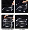 Caja de Zapatos Transparente para Mascotas Acrílico Estante Lateral con Tapa a Prueba de Polvo Gabinete Grande para Zapatos Estante de Exhibición para Almacenamiento de Tenis