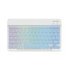 Teclado Bluetooth retroiluminado ruso Adecuado para iPad Teléfono móvil Tableta Teclado luminoso colorido Ratón Español Árabe