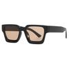 Óculos de sol estilo funcional rosa armação verde armação grande bar disco jumping óculos y2 retro estilo Millennium óculos de sol com aparência facial