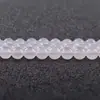 Yige Joias Cristal Natural Grau 7A Ágata Branca Contas Soltas Acessórios para Joias DIY Contas Redondas de Ágata Atacado
