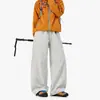 Pantalones Largos Sueltos de Poliéster 100% para Hombre, Nuevos de Verano 2026, con Acabado de Alta Gama, Tela de Montañismo de Aproximadamente 170g