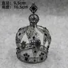 [Venta al por mayor de fábrica Danjie] decoración de corona para pastel cumpleaños repostería castillo vintage corona