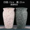 Maceta Artesanal de Cerámica Gruesa de Corte Alto para Suculentas, Tocón Viejo, Maceta para Suculentas Moradas, Maceta de Cerámica de Arena Morada con Muesca, Colgante de Jade Cerámico