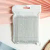 Palillo de Cristal Manicura Palillo para Eliminar Piel Muerta Herramienta de Belleza Bolsa para Palillos de Manicura Nueva Herramienta de Uñas Portátil Palillo con Punto Doble